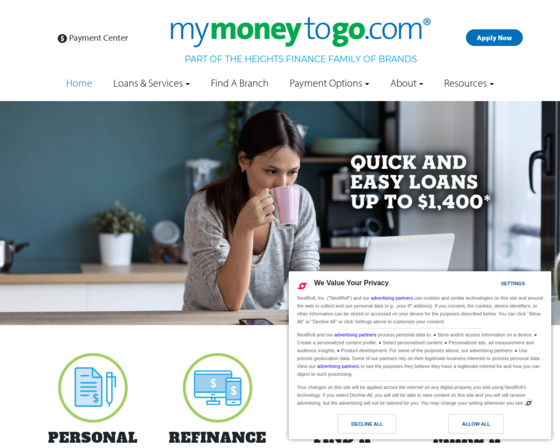 title and payday loans have interest rates while peer-to-peer loans typically have interest rates.
